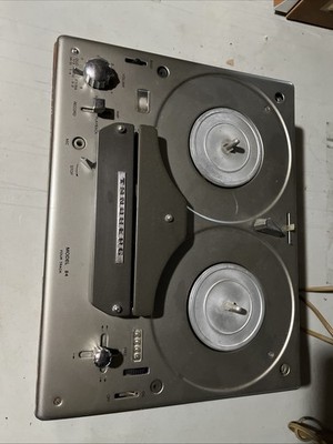 Tandberg Model 84 Reel to Reel Four Track Parts Or Repair Untested