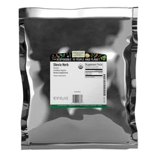 Frontier Co-Op Stevia Herb Powder, 1Lb Bulk Bag, Certified Organic | 100% Pure S