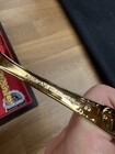 Americana Golden Heritage Scroll Silverware Service For 8 + Extras Unused In Box — photo 7