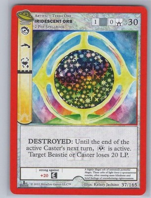 Iridescent Orb - 037/165 - Reverse Holo - LP - UFO: First Edition