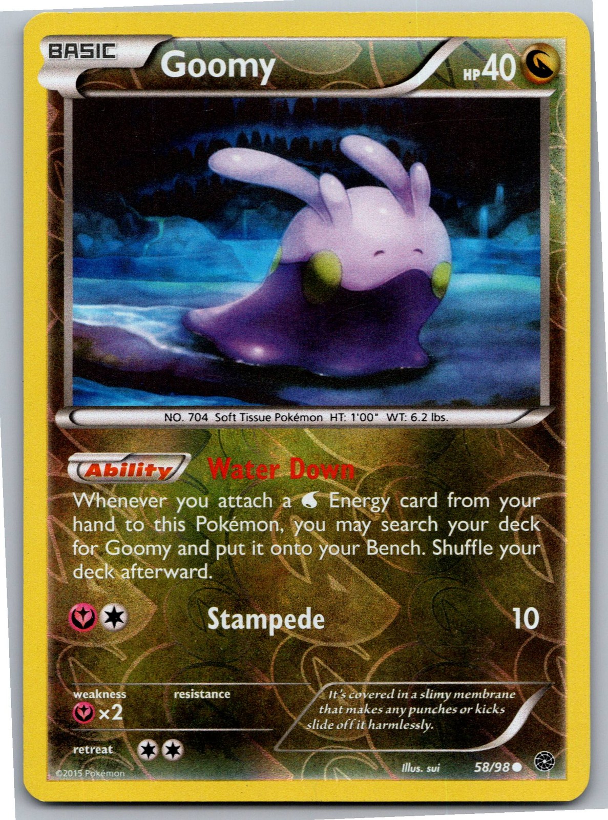 Goomy - XY - Ancient Origins 58/98 - Common - NM Pokémon TCG