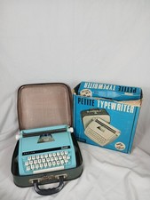 Petite De Luxe Typewriter Junior With Case And Original Box