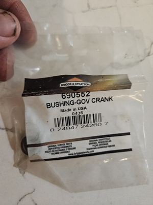 #ad Briggs And Stratton Governor Crank Bushing 690552 $12.00
