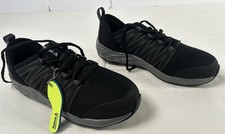 REEBOK ASTRORIDE UNISEX WORK ATHLETIC STEEL TOE BLACK SHOE RB2211 MENS 7 WOMEN 9