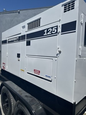 Multiquip DCA125USJ   125 kVA 100kW Diesel Generator (Trailer-Mounted)