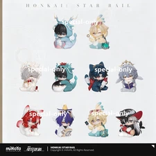 miHoYo Official Honkai: Star Rail Boys Dorm Chibi PVC Figures Doll Toy Blind Box