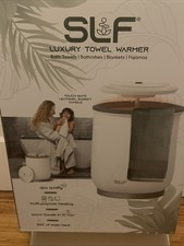 BRAND NEW SEALED SLF Tzumi Luxury Bucket Towel Warmer White - SHIPS RIGHTAWAY 