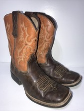 Ariat WorkHog 10016227 Kids Classic Square Toe Western Cowboy Boots SZ 2.5 Youth