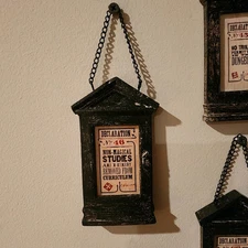 Declaration 46 Non-Magical Studies Decree The Wizarding Trunk Harry Potter Decor