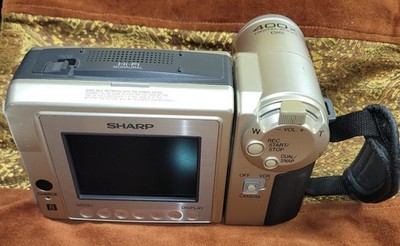 Sharp VL-A45 LCD Viewcam 8 Video Camera ~ No Charger ~ NOT Tested
