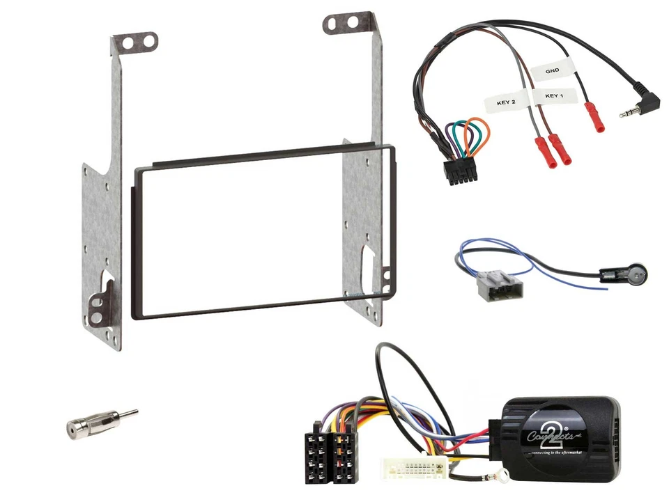 JVC USB Bluetooth Lenkrad DAB 2DIN Autoradio für Nissan X-Trail 09-14 T31 schwar - Bild 3 von 4