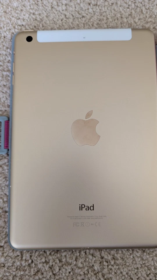 Apple iPad mini 3 A1600 16 GB, Wi-Fi + 4G, 7.9 in - Silver/White - Image 3 of 3