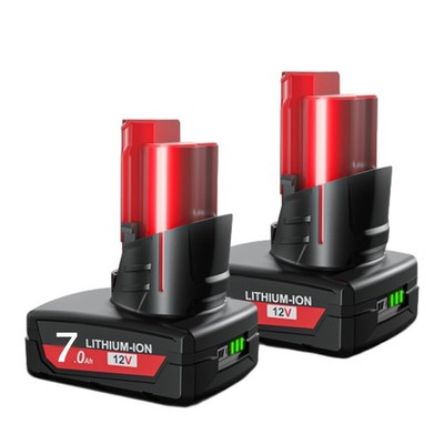 For Milwaukee For M12 12V 48-11-2402 48-11-2440 Extended Capacity Battery