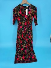 Alice + Olivia Delora Fitted Dress in First Date Multi Size S
