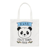 Beware VerrüCkt Panda Man Regular Tragetasche Lustig Tier Süß Schulter
