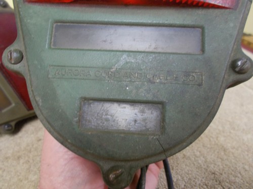 VGT PAIR AURORA CORD CABLE LIGHTS # 11614157 BLACK OUT TAIL MILITARY~ PARTS ONLY - Foto 12 di 12