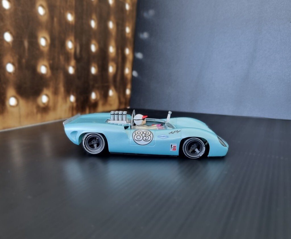 Lola T70 Can-am A.j.foyt N.83 Nassau Classic Race 66 Slot Car Model THUNDERSLOT