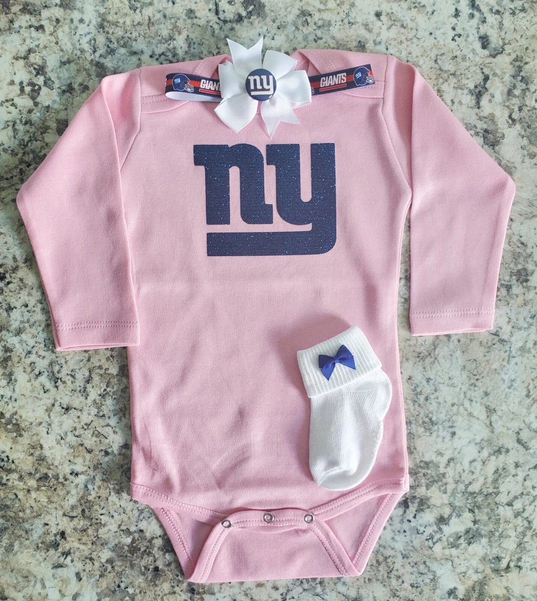 NY Giants baby/newborn girl clothes NY Giants baby gift girl NY