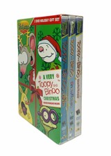 NEW A Very Toopy and Binoo Christmas 3 DVD Set Fun Holiday Santa Snowman Gift