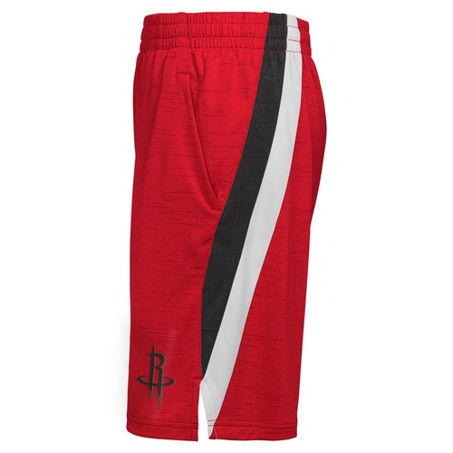 Outerstuff Houston Rockets NBA Boys Youth (8-20) Content Performance Shorts, Red - Picture 2 of 6