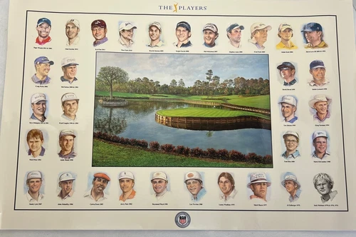 Players Championship- Island Green /Swagrass list of winners from 1974 thru 2003