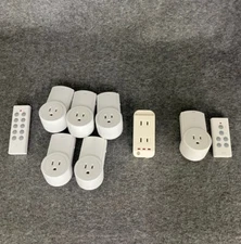 Etekcity ZAP Outlets Wireless Light Switches 2 Remotes 6 Plug 1 Clapper ISSUE