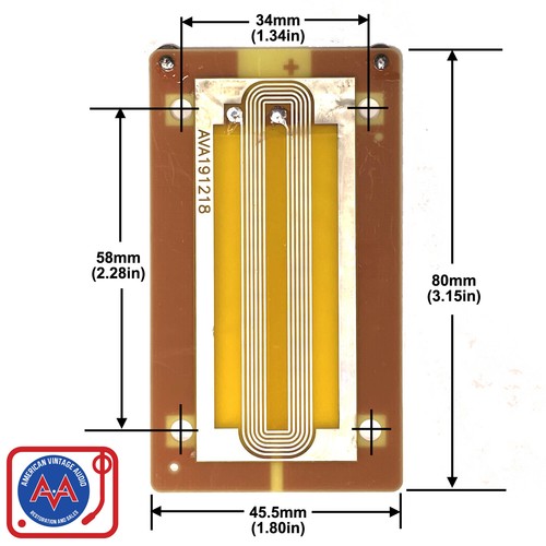 PAIR (2) Infinity EMIT Tweeter Repair Parts • TWO Pieces • NEW Revision 1.0 - Afbeelding 3 van 11