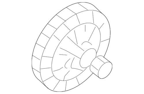 Embrague del ventilador del radiador para Ford E-150/E-250 2007-2019 (P/N 7C2Z8A616B)