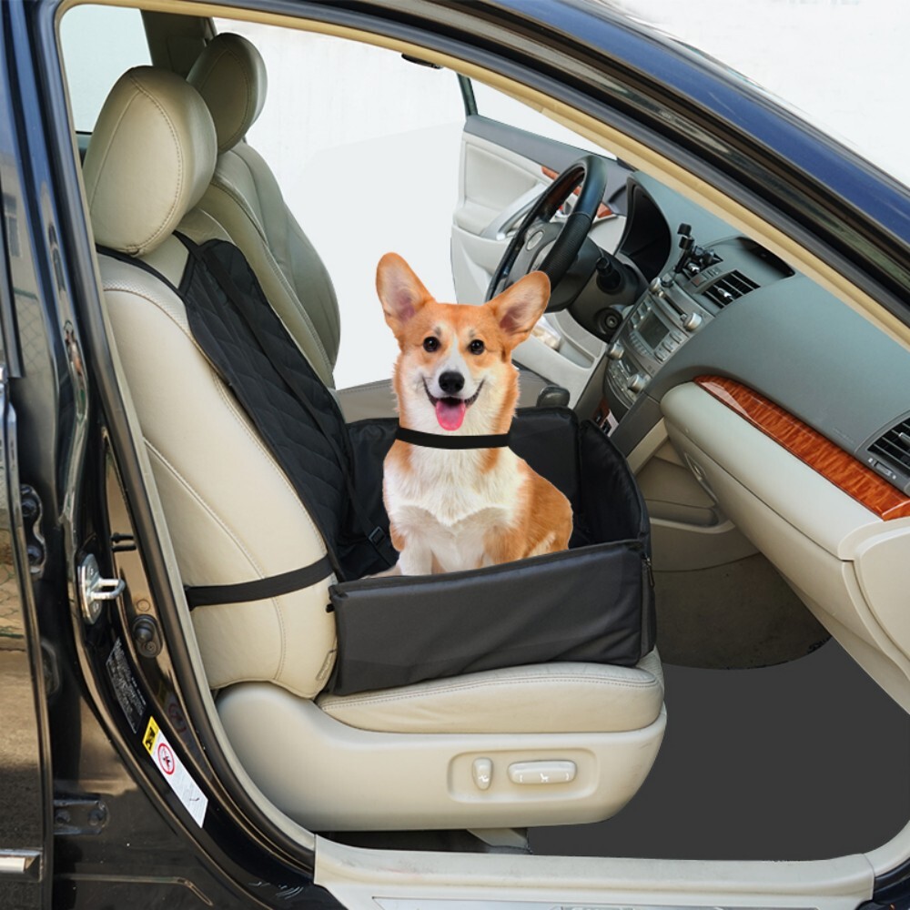Dog Car Seat Belt Booster Travel Carrier Bag Cover for Pet C