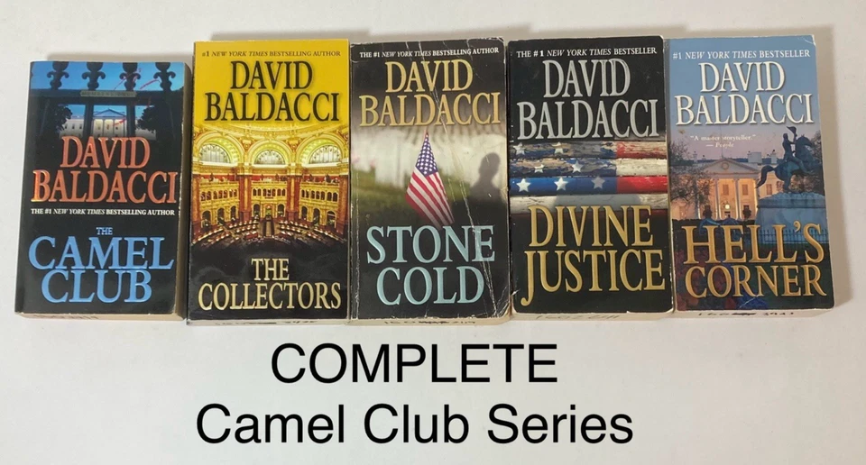 Lot of 30 David Baldacci: 3 COMPLETE Series + 3 Near Complete + 6 Standalone PB - Image 3 of 4