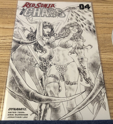 RED SONJA AGE OF CHAOS #4 1:7 QUAH SKETCH VARIANT (24/06/2020)