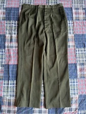 Vintage Foreign Military Green Pants Men’s Size 34 x 30