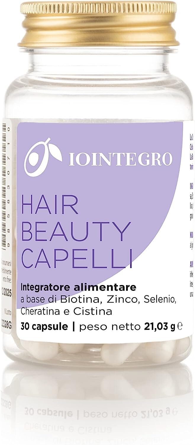 Biotina Cheratina Zinco Selenio: Integratore Farmaceutico Capelli 30 Cpr