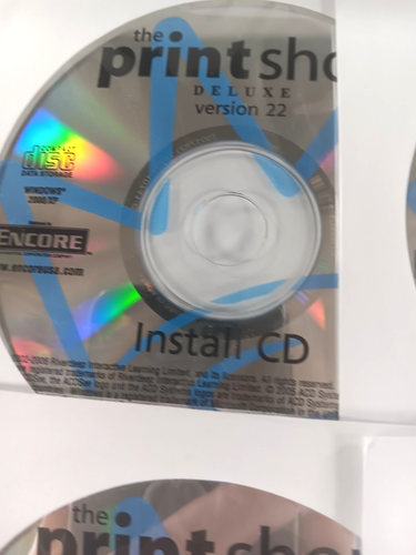 Print Shop Deluxe Version 22 PC Broderbund for Windows 2000/XP - Picture 8 of 11