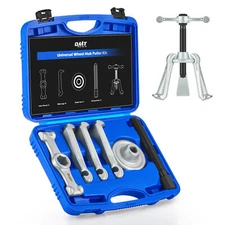 OMT Universal Steel Hub Puller Wheel Hub Removal Tool with Case for Car Truck