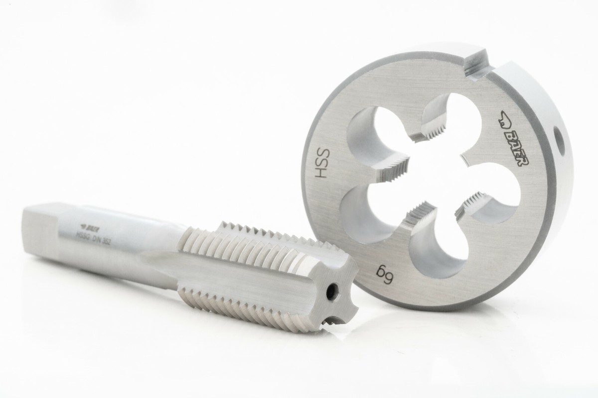 BAER Einschnittgewindebohrer MF 16 X 0,75 HSSG Form D – Hand- & Maschinengewindebohrer, Für Stähle Bis 900 N/mm², Durchgangs- & Sackloch – Metrisches Feingewinde