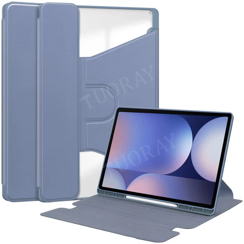 Rotating Stand Case Cover For Samsung Galaxy Tab S10 S9 FE A9 A9+ S6 Lite Tablet - Picture 8 of 65