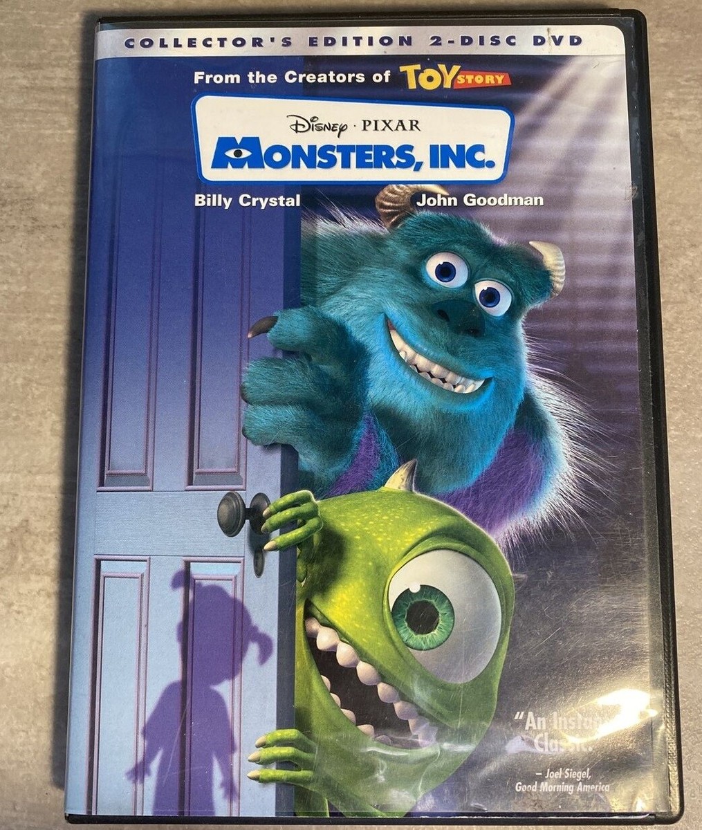 Monsters, Inc. (DVD, 2002, 2-Disc Set, Collectors Edition)