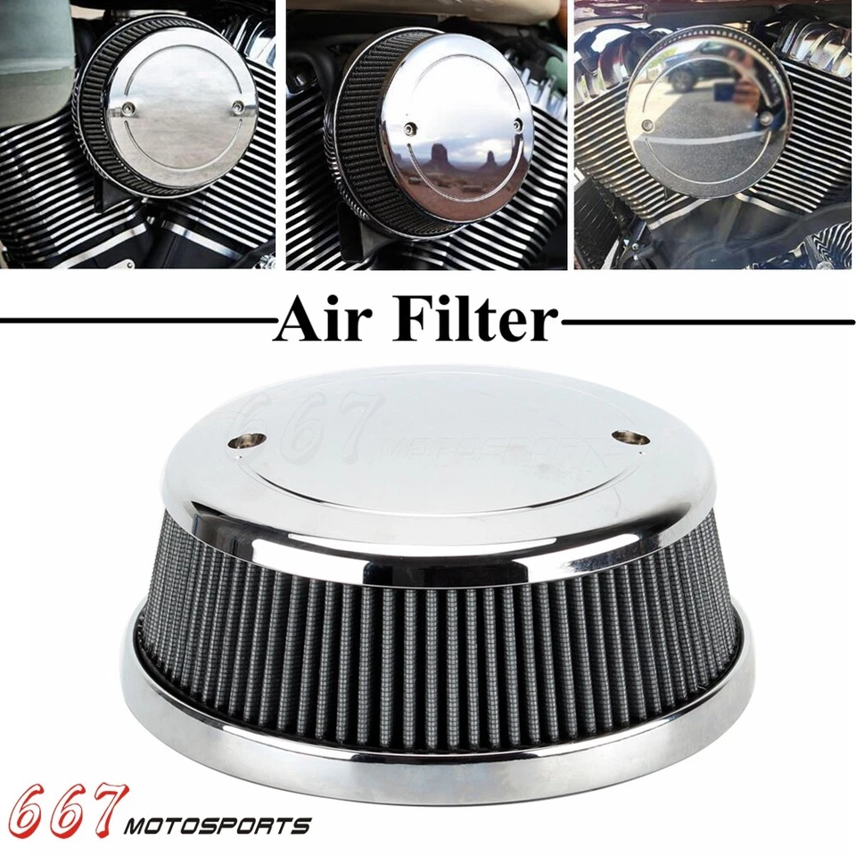 Air Filter Cleaner For Indian Chief Chieftain Roadmaster Springfield 2014-2021 — 第 2/4 张图片