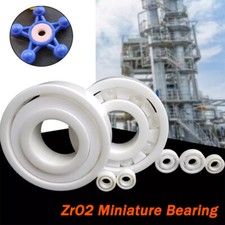 Miniature Zirconia Full Ceramic Bearing ZrO2 Ball Bearings Corrosion Resistant