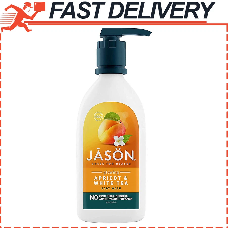 Jason Greek For Healer Natural Body Wash Shower Gel Apricot