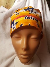 HOUSTON ASTROS Handmade SURGICAL SCRUB CAPS