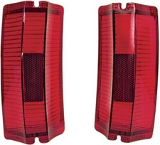 Tailgate Lamp Lens Pair 1965 El Camino