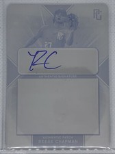 2021 LEAF METAL PERFECT GAME ALL AMERICAN MAGENTA PLATE 1/1 REESE CHAPMAN
