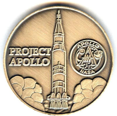 N309 NASA SPACE COIN / MEDAL, APOLLO 9 | eBay