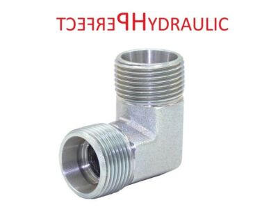 Hydraulische Winkelverschraubung - UNF und metrisch
