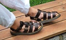 Dr. Martens Schuh Garin Bracken Brown 31562375 Herren Sandale Leder