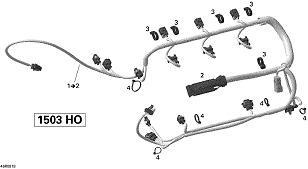 RXT-X 255'08 OEM (Engine-Harness) ENGINE WIRING HARNESS ASS RXT-X 255'08 OEM (Engine-Harness) ENGINE WIRING HARNESS ASS