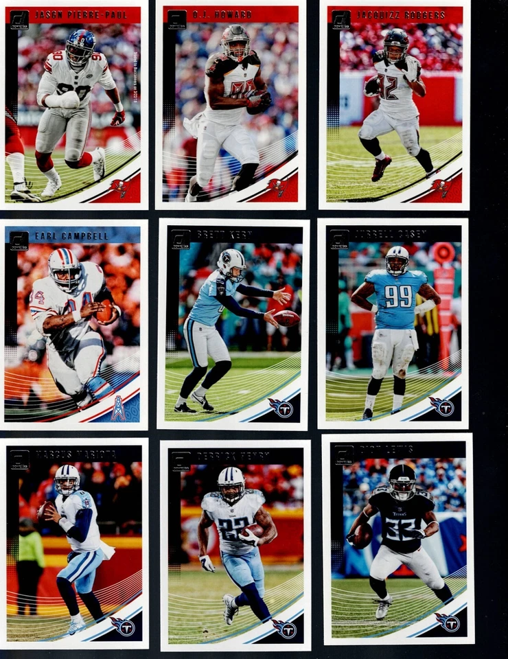 2018 DONRUSS  FOOTBALL COMPLETE YOUR SET 251-400 + INSERTS  BUY MORE SAVE MORE - Image 3 of 4