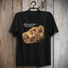 New The Mamas & the Papas Music Band Cotton Black Unisex Tee Shirt AG042